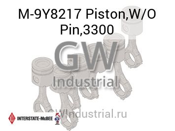 Piston,W/O Pin,3300 — M-9Y8217
