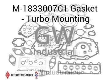 Gasket - Turbo Mounting — M-1833007C1