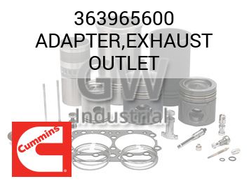 ADAPTER,EXHAUST OUTLET — 363965600