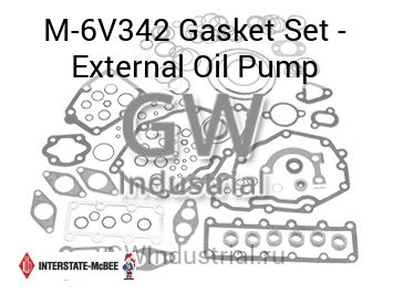 Gasket Set - External Oil Pump — M-6V342