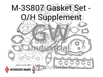 Gasket Set - O/H Supplement — M-3S807