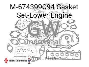 Gasket Set-Lower Engine — M-674399C94