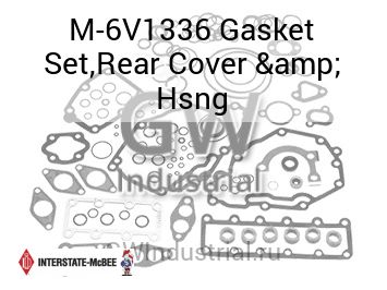 Gasket Set,Rear Cover & Hsng — M-6V1336