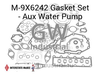 Gasket Set - Aux Water Pump — M-9X6242