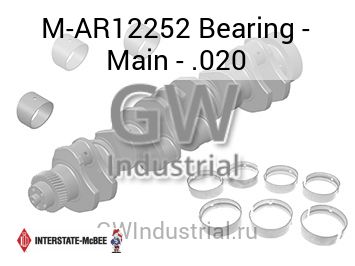 Bearing - Main - .020 — M-AR12252