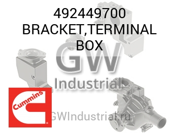 BRACKET,TERMINAL BOX — 492449700