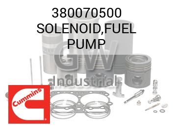 SOLENOID,FUEL PUMP — 380070500