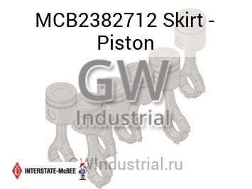Skirt - Piston — MCB2382712