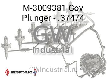Gov Plunger - .37474 — M-3009381