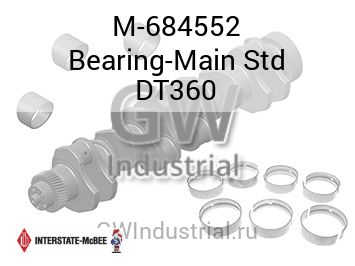 Bearing-Main Std DT360 — M-684552