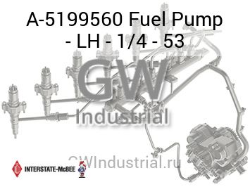 Fuel Pump - LH - 1/4 - 53 — A-5199560