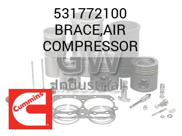 BRACE,AIR COMPRESSOR — 531772100