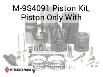 Piston Kit, Piston Only With — M-9S4091