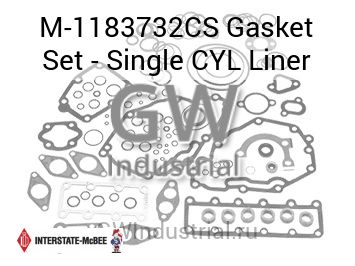 Gasket Set - Single CYL Liner — M-1183732CS