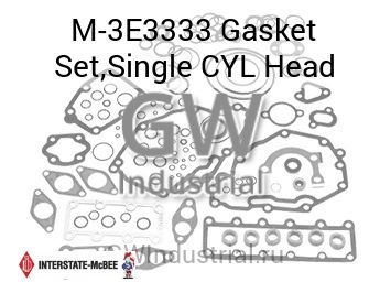 Gasket Set,Single CYL Head — M-3E3333