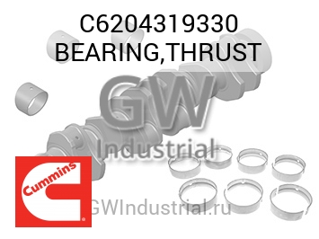 BEARING,THRUST — C6204319330