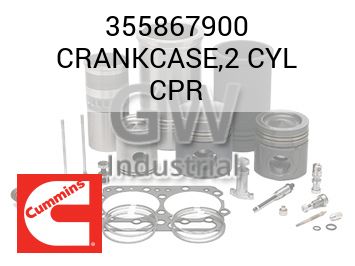 CRANKCASE,2 CYL CPR — 355867900