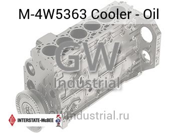 Cooler - Oil — M-4W5363