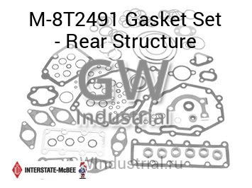 Gasket Set - Rear Structure — M-8T2491