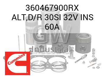 ALT,D/R 30SI 32V INS 60A — 360467900RX