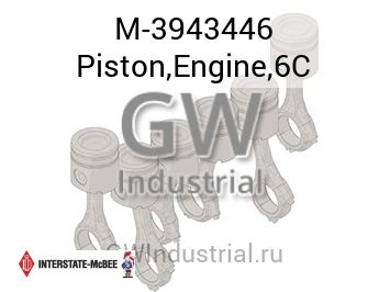 Piston,Engine,6C — M-3943446