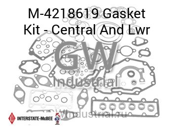 Gasket Kit - Central And Lwr — M-4218619