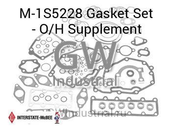 Gasket Set - O/H Supplement — M-1S5228