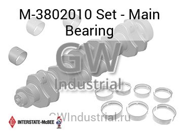 Set - Main Bearing — M-3802010