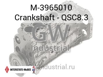 Crankshaft - QSC8.3 — M-3965010