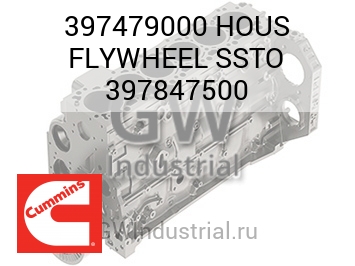 HOUS FLYWHEEL SSTO 397847500 — 397479000