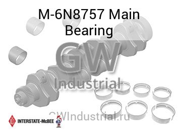 Main Bearing — M-6N8757