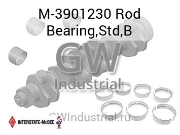Rod Bearing,Std,B — M-3901230