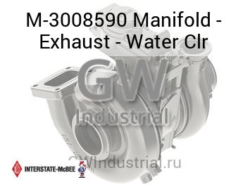 Manifold - Exhaust - Water Clr — M-3008590