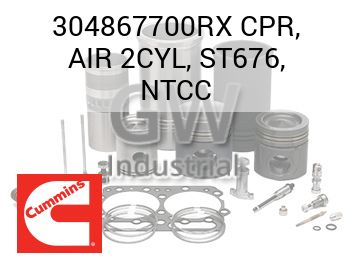 CPR, AIR 2CYL, ST676, NTCC — 304867700RX