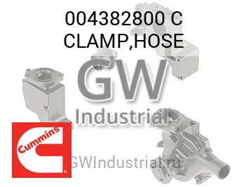 CLAMP,HOSE — 004382800 C
