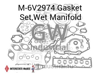 Gasket Set,Wet Manifold — M-6V2974