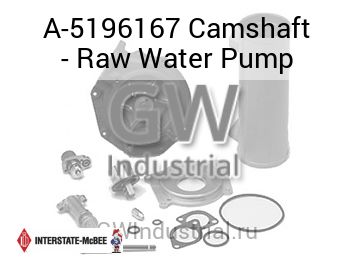 Camshaft - Raw Water Pump — A-5196167