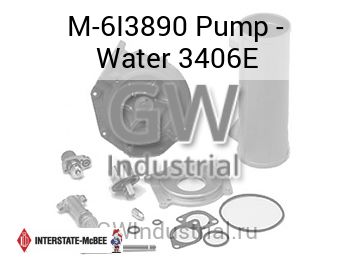 Pump - Water 3406E — M-6I3890