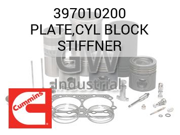 PLATE,CYL BLOCK STIFFNER — 397010200