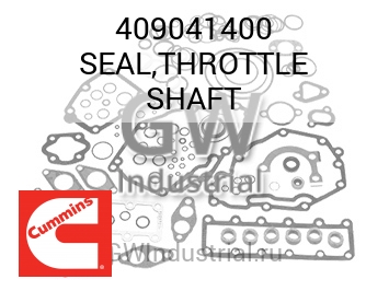 SEAL,THROTTLE SHAFT — 409041400