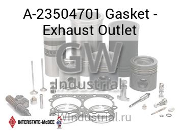 Gasket - Exhaust Outlet — A-23504701