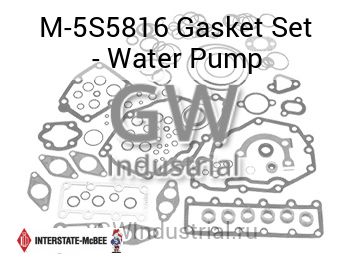 Gasket Set - Water Pump — M-5S5816