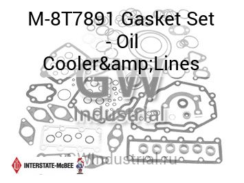 Gasket Set - Oil Cooler&Lines — M-8T7891