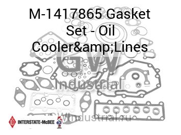 Gasket Set - Oil Cooler&Lines — M-1417865