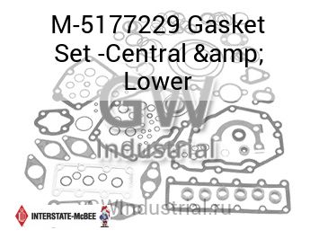 Gasket Set -Central & Lower — M-5177229