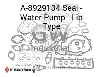 Seal - Water Pump - Lip Type — A-8929134