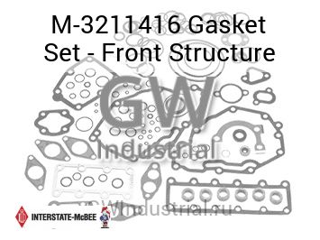 Gasket Set - Front Structure — M-3211416