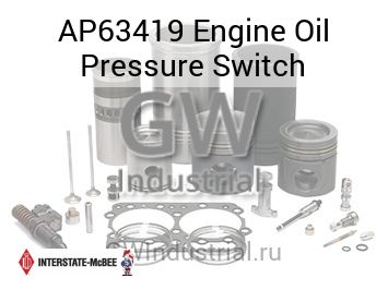 Engine Oil Pressure Switch — AP63419