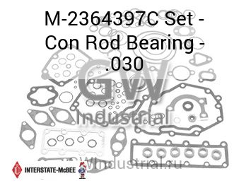 Set - Con Rod Bearing - .030 — M-2364397C