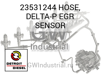 ШЛАНГ (ДАТЧИК) DELTA P EGR